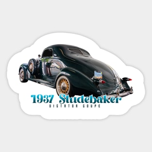 1937 Studebaker Dictator Coupe Sticker